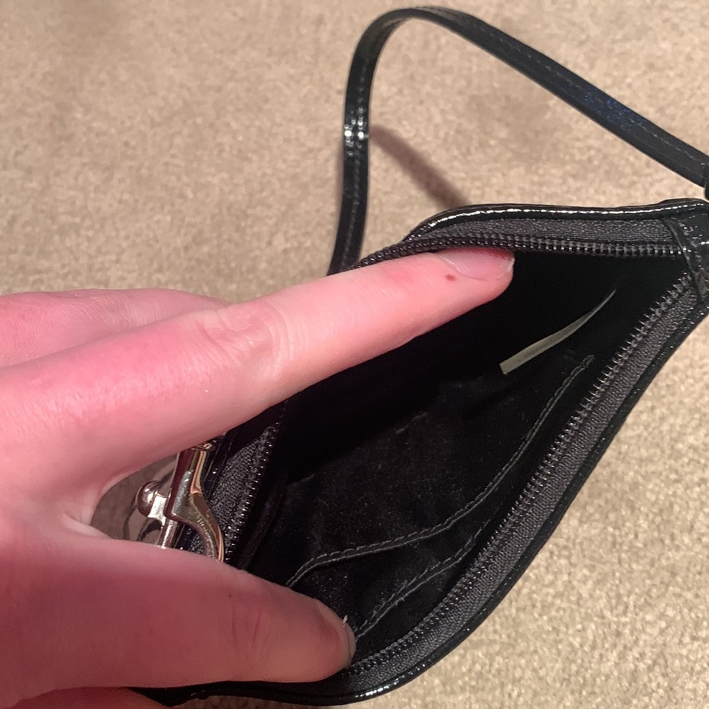 Black Coach wristlet never used - Picture 3 of 3